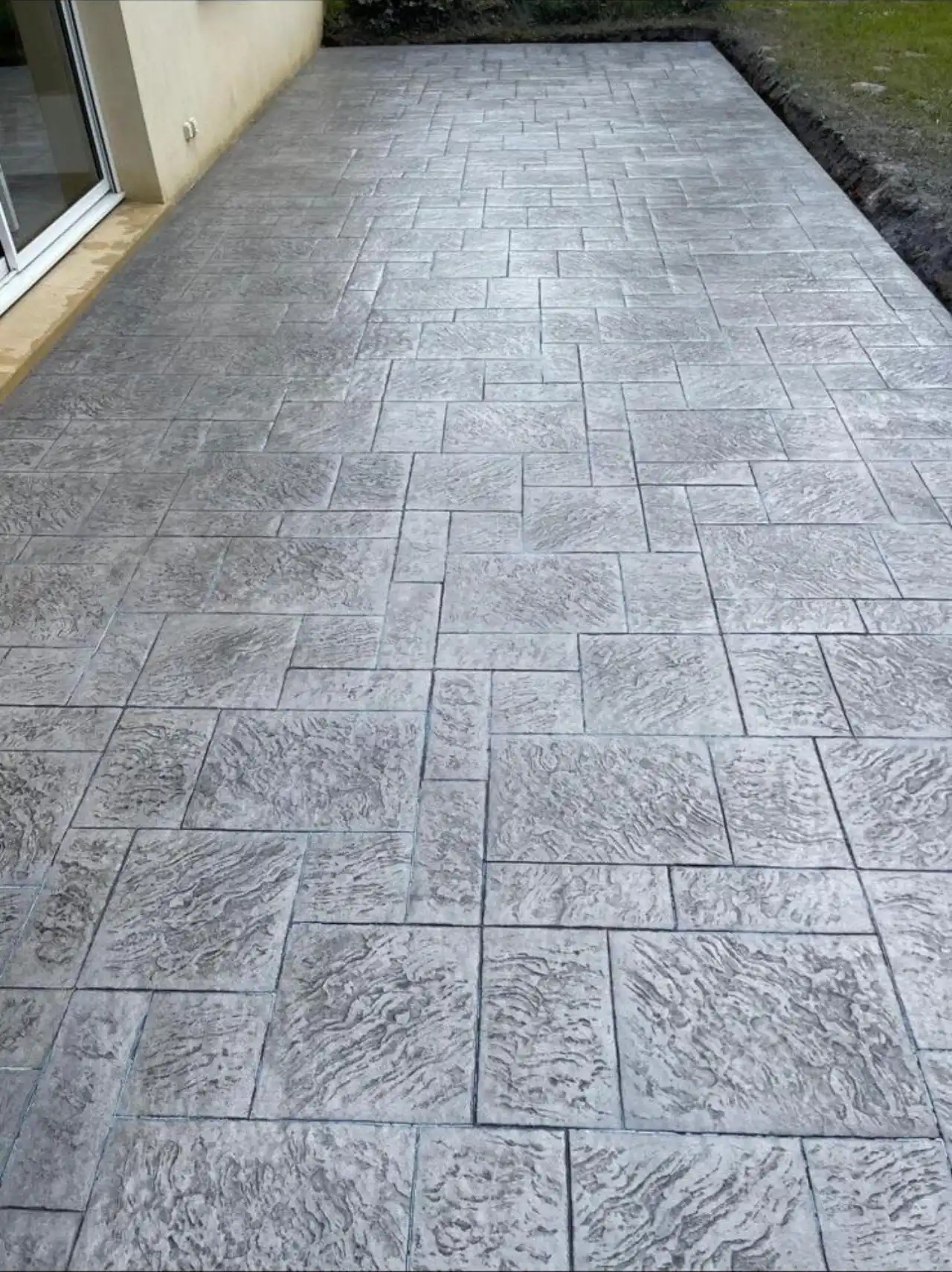 Service : Béton imprimé